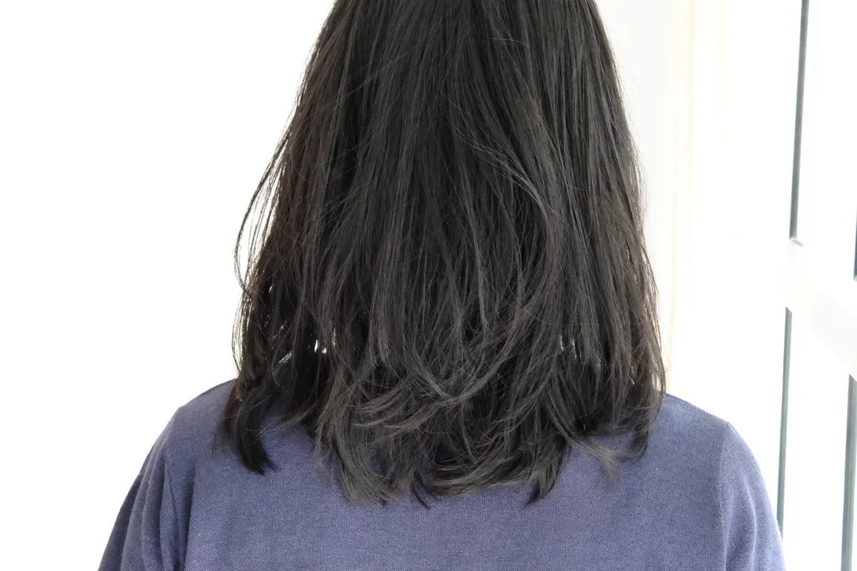 コテで巻かなくてもいけるhair