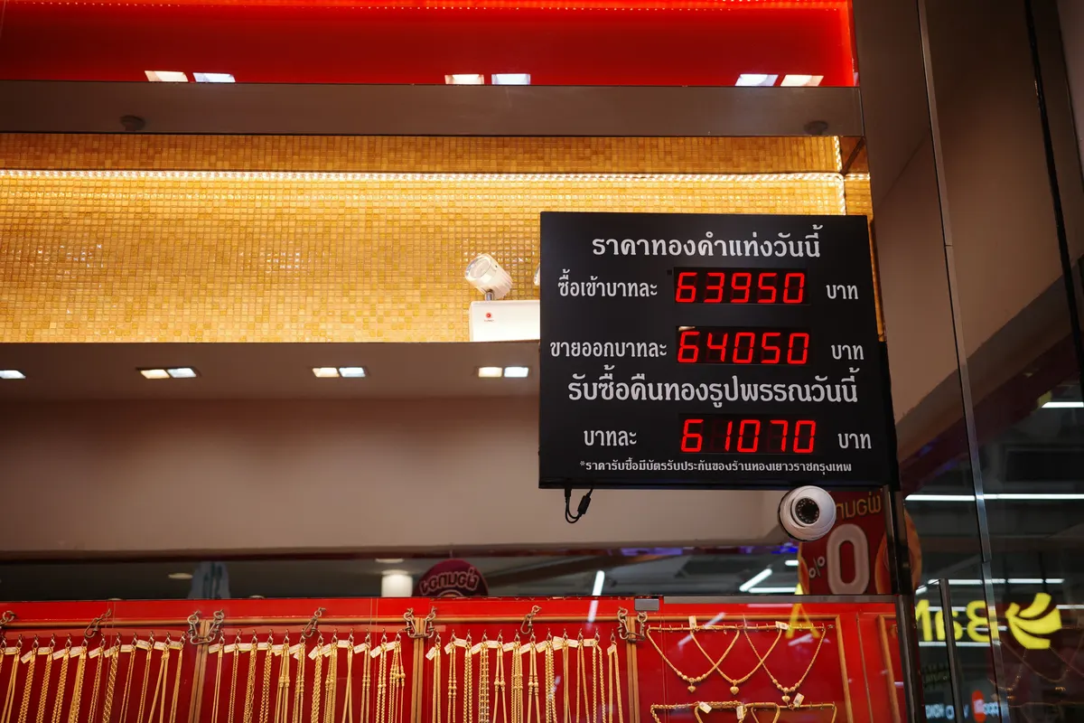 トレンドのゴールド投資をタイで!