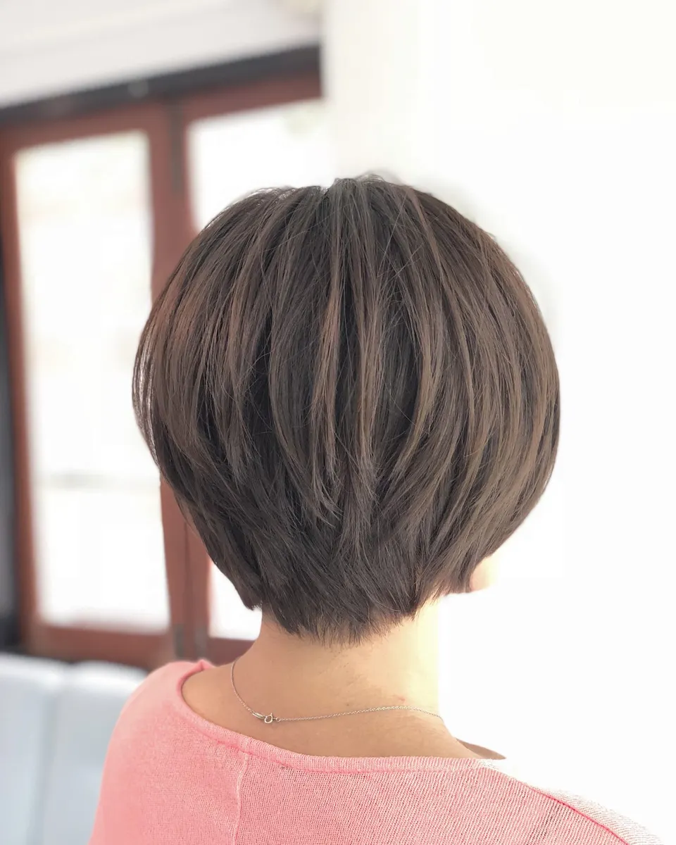 ショートも透けるcolorで柔らかく