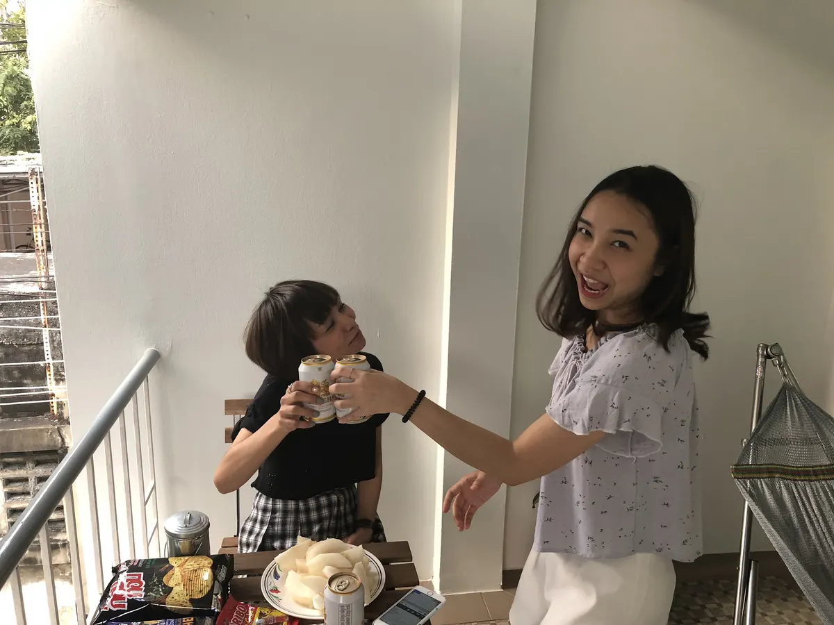 たまにはお店でユル飲み。